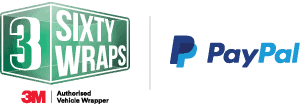 The 3SixtyWraps and the Paypal Logo next to each other