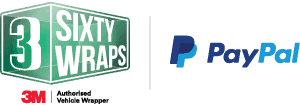 3SixtyWraps x Paypal The 3SixtyWraps and the Paypal Logo next to each other