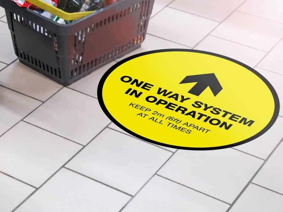 3sixtywraps_social-distancing_floor-stickers-one-way-system_img_04