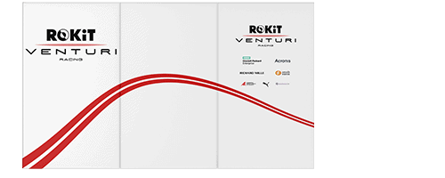 Garage Wall Wrap for Rokit Venturi Racing