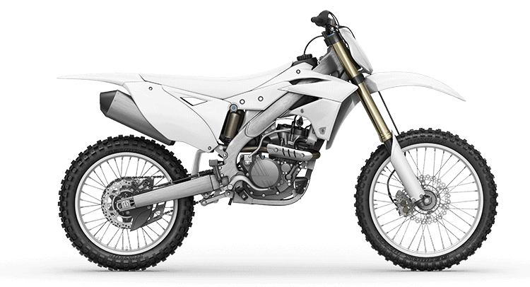 motocross bike without custom motorcycle wrap