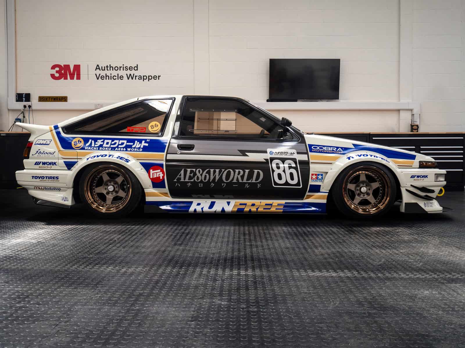 Toyota Corolla AE86 – 3M 2080 & 3M IJ180 Print