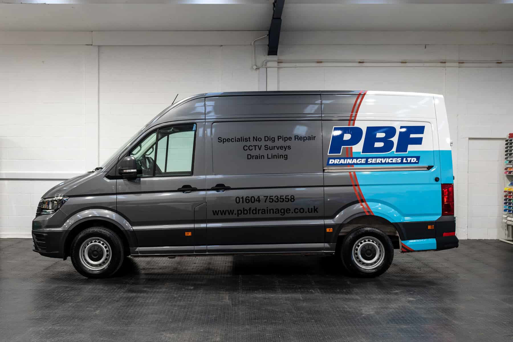 PBF Drainage – 3M 2080 Gloss Charcoal Metallic